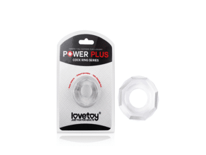 Powerplus Flexible Cock Ring Clear