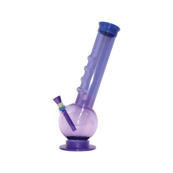 Acryl bong paars 26 cm