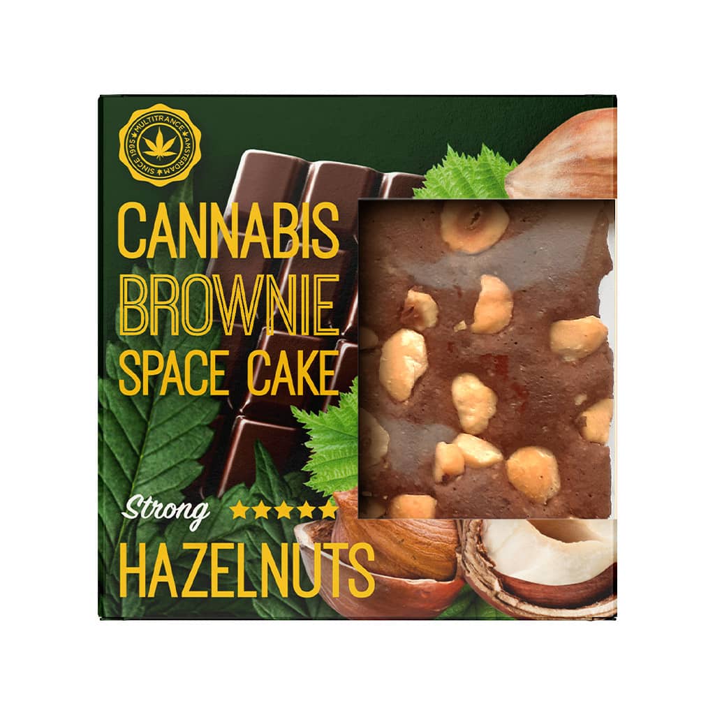cannabis hazelnuts brownie space cake strong flavour canna75sb Kopen? | Zeer scherpe prijzen | ABCParty