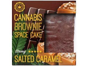 cannabis salted caramel brownie space cake strong flavour canna78sb Kopen? | Zeer scherpe prijzen | ABCParty